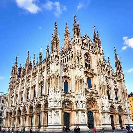 Il Duomo di Milano, un'iconica cattedrale gotica