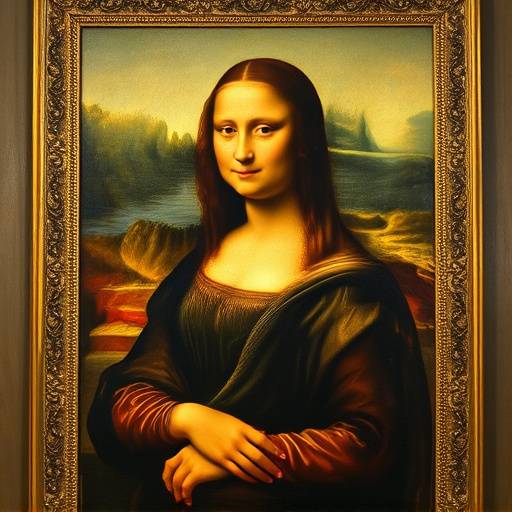 La Gioconda di Leonardo da Vinci esposta al Louvre