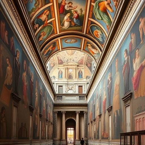 Musei Vaticani a Roma, con la Cappella Sistina affrescata