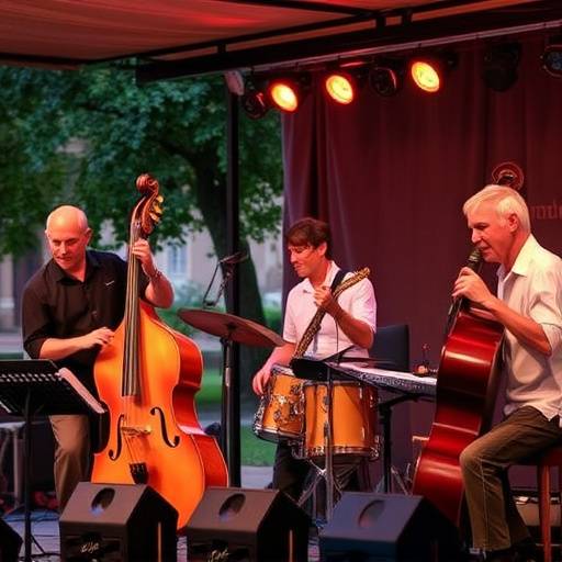 Umbria Jazz, musicisti che suonano durante il festival